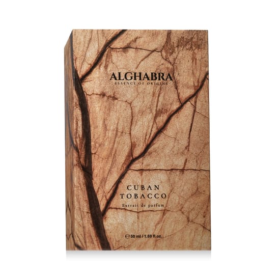 Elegant bottle of Alghabra Cuban Tobacco EP perfume