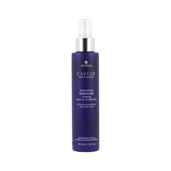 Bottle of alterna caviar replenishing moisture leave-in conditioner