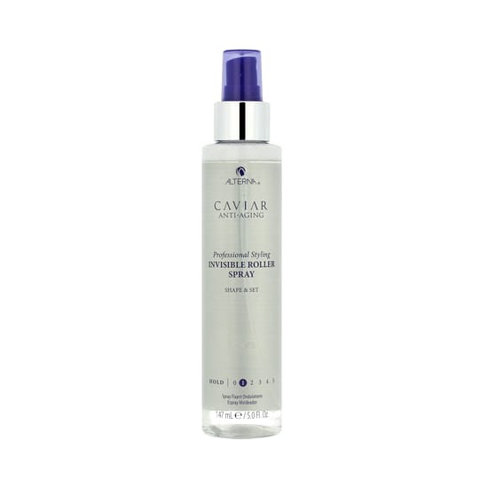 Alterna Caviar Invisible Roller Spray packaging image Alterna Caviar Invisible Roller Spray styling product