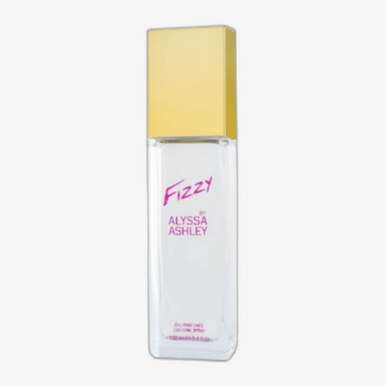 Elegant bottle of Alyssa Ashley Fizzy Eau de Toilette
