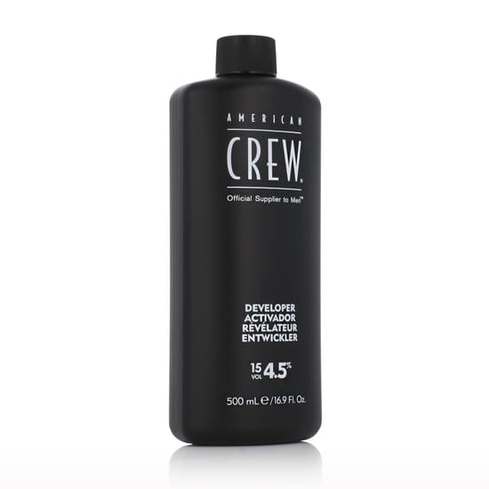 Bottle of American Crew CLASSIC: Precision Blend Peroxide 15 VOL 4.5%