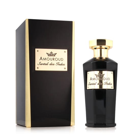 Бутылка парфюма amouroud santal des indes edp крупным планом