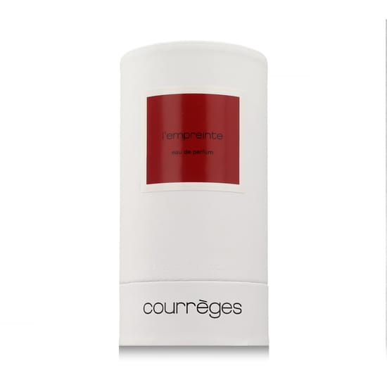 Original packaging of André Courrèges L'Empreinte Eau de Parfum Bottle of André Courrèges L'Empreinte Eau de Parfum 50 ml and 30 ml