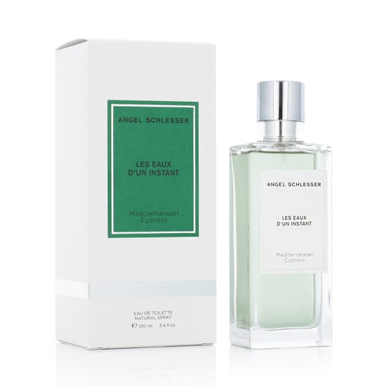 Оригинальная упаковка Angel Schlesser Les Eaux d'Un Instant Mediterranean Cypress EDT Элегантный флакон Angel Schlesser Les Eaux d'Un Instant Mediterranean Cypress EDT