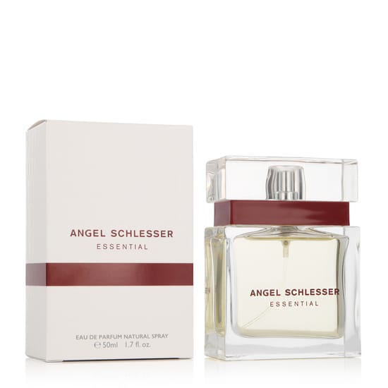 Original packaging of Angel Schlesser Essential for Women EDP Elegant bottle of Angel Schlesser Essential for Women EDP