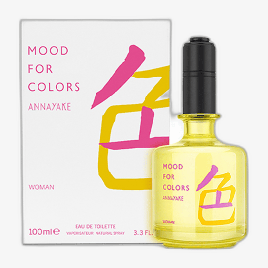Элегантный флакон Annayake Mood for Colors Woman EDT