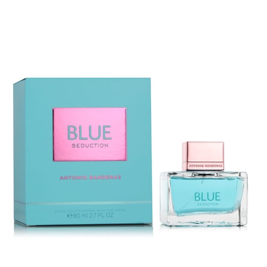 Elegant bottle of antonio banderas blue seduction for women edt