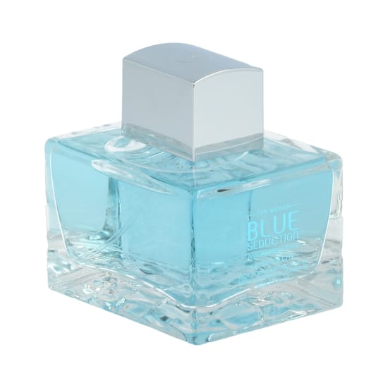 Elegant bottle of antonio banderas blue seduction for women edt