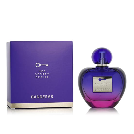 Banderas her secret desire edt parfüümi pudel