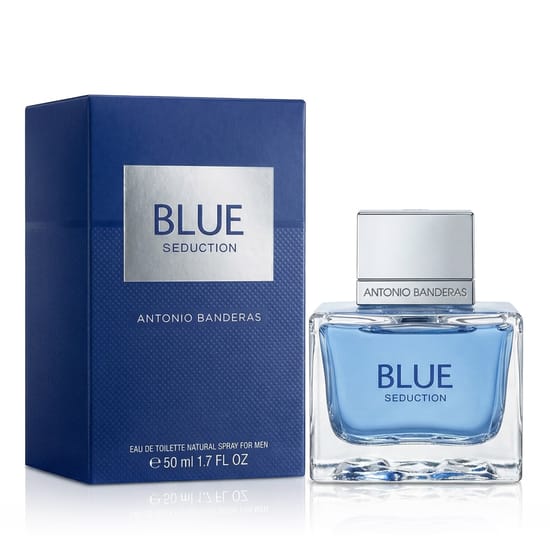 Antonio Banderas Blue Seduction for Men elegant bottle