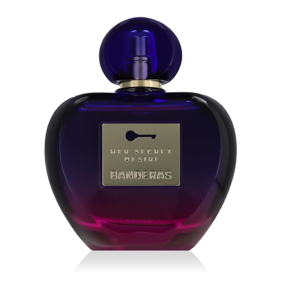 Banderas Her Secret Desire EDT parfüümi pakend Banderas Her Secret Desire EDT parfüümi pudel