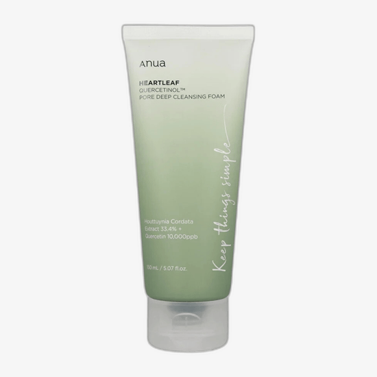 Anua Heartleaf Quercetinol pore deep cleansing foam pudel