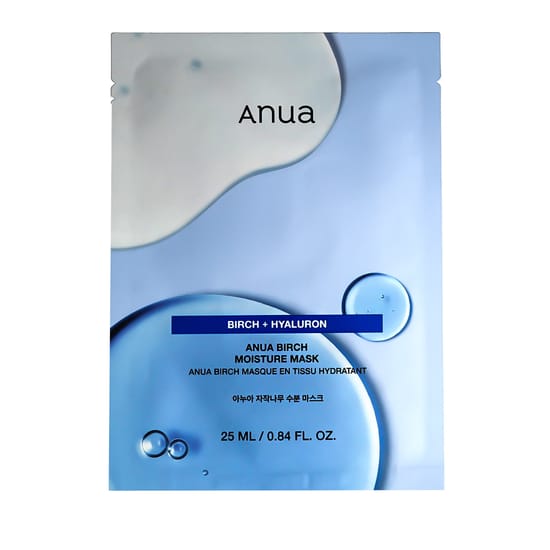 Niisutav mask Anua birch moisture mask pakendis