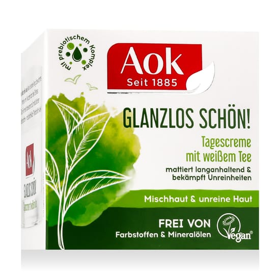 Aok Pur Balance! Day Cream with White Tea in a Jar