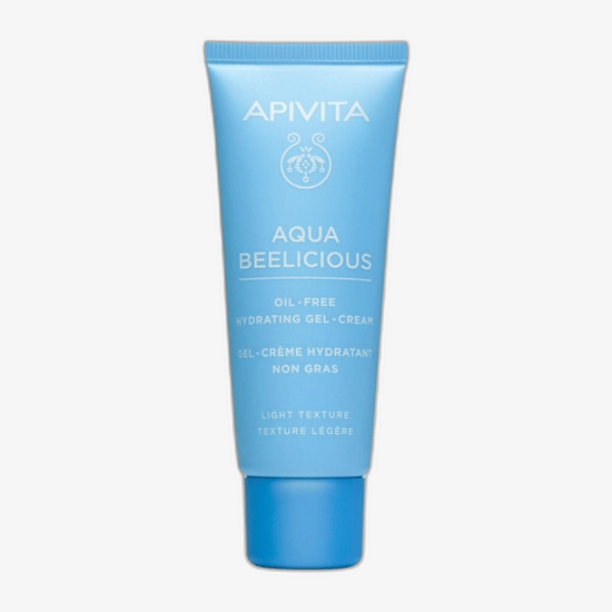 Close-up of Apivita Aqua Beelicious Oil-Free Hydrating Gel-Cream