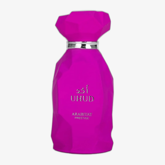 Бутылка Arabiyat Prestige Uhud EDP вблизи