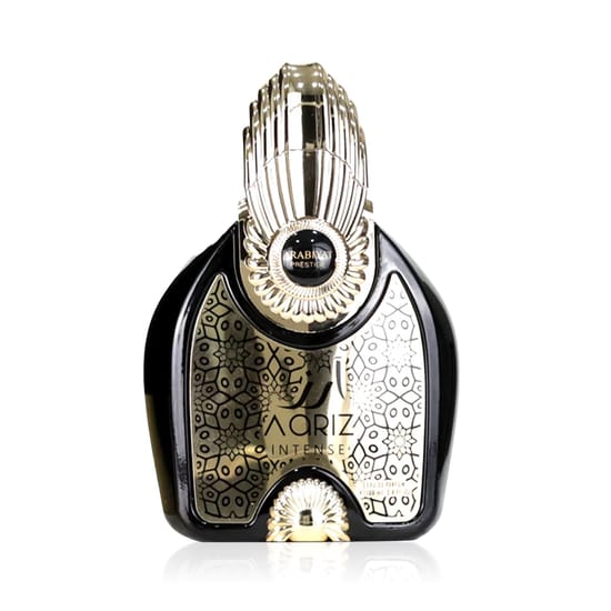 Arabiyat Prestige Aariz Intense EDP packaging Elegant bottle of Arabiyat Prestige Aariz Intense EDP