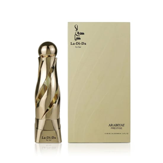Оригинальная упаковка Arabiyat Prestige La-Di-Da For Him EDP Элегантный флакон Arabiyat Prestige La-Di-Da For Him EDP
