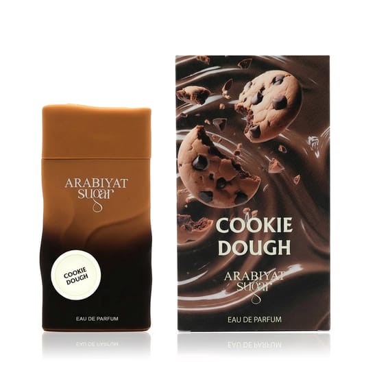 Упаковка Arabiyat Sugar Cookie Dough EDP Элегантный флакон Arabiyat Sugar Cookie Dough EDP