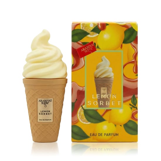 Bottle of Arabiyat Sugar Lemon Sorbet EDP