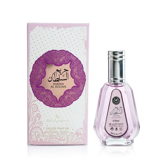 Bottle of Ard Al Zaafaran Hareem Al Sultan EDP up close