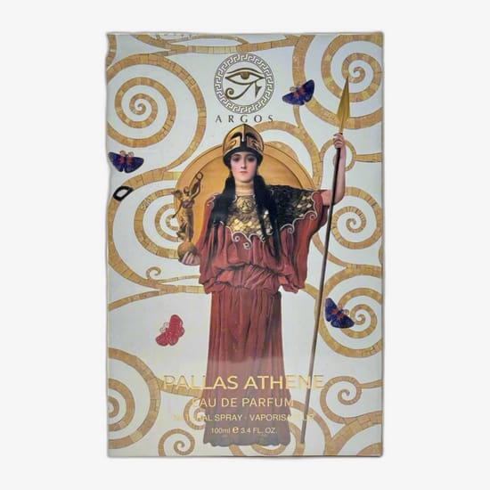 Elegantse kujundusega Argos Pallas Athene EDP pudel