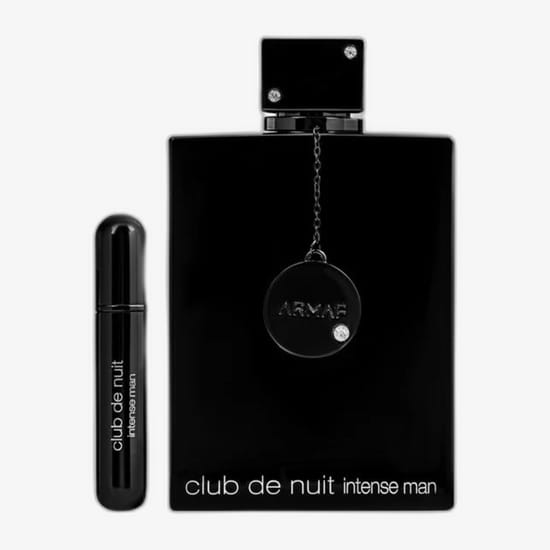 Бутылка Armaf Club de Nuit Intense Man EDT вблизи