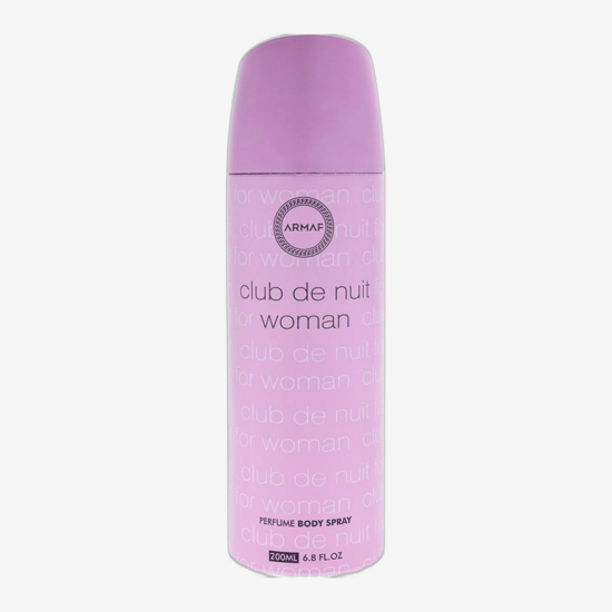 Elegant bottle of Armaf Club de Nuit Intense Woman Bodyspray