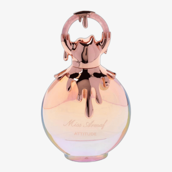 Оригинальная упаковка Armaf Miss Armaf Attitude EDP Флакон Armaf Miss Armaf Attitude EDP вблизи