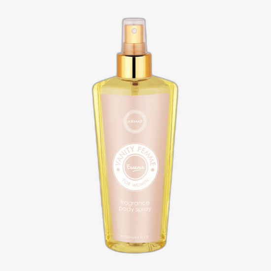 Elegant bottle of Armaf Vanity Femme Essence Eau De Parfum 100 ml – minimalist design