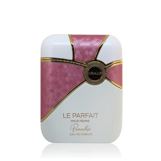 Elegant bottle of Armaf Le Parfait Pour Femme Panache Eau De Parfum
