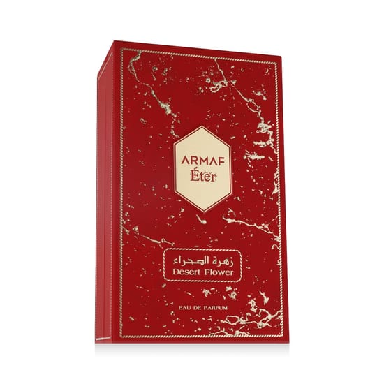 Elegant bottle of armaf éter desert flower edp