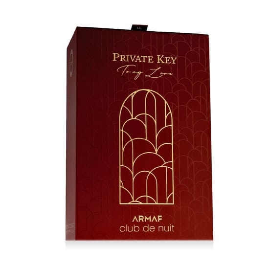 Armaf private key to my love extrait de parfum bottle