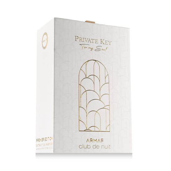 Armaf private key to my soul extrait de parfum bottle