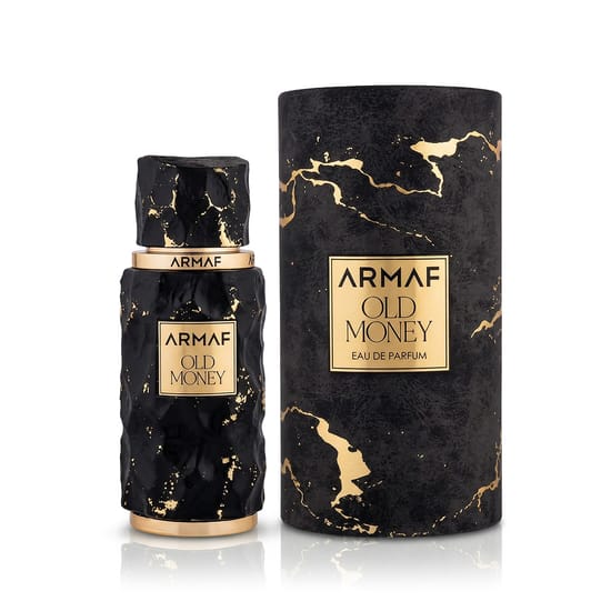 Original Armaf Old Money EDP perfume packaging Elegant bottle of Armaf Old Money EDP close-up