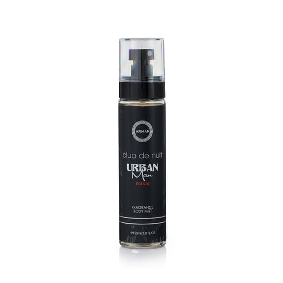 Armaf Club de Nuit Urban Man Bodyspray pudel, detailne kehapihusti vaade