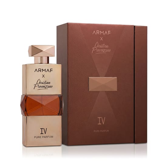 Elegant bottle of Armaf x Christian Provenzano IV Pure Perfume