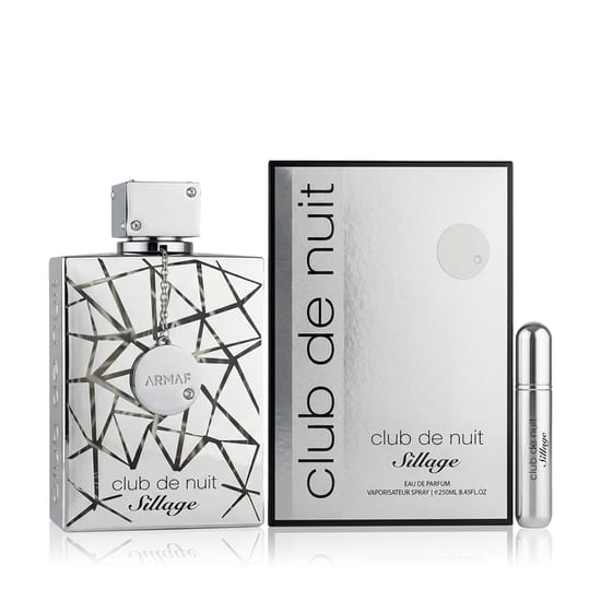 Elegant bottle of Armaf Club de Nuit Sillage Eau de Parfum
