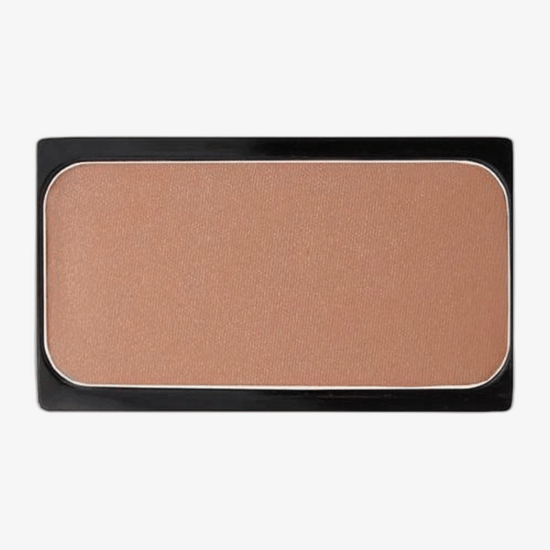 Artdeco blusher 02 deep brown orange blush in sophisticated compact