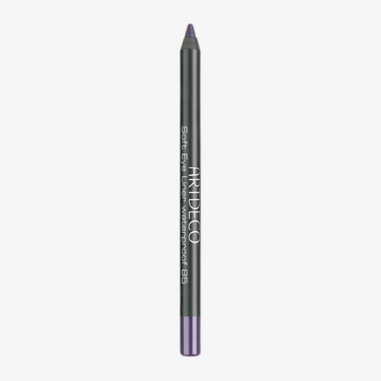Close-up of Artdeco Soft Eye Liner Waterproof in vibrant Mercury Blue shade