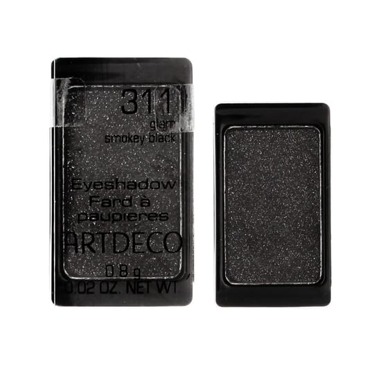Artdeco silmalooduse sära (311 glam smokey black) pakendis lähedalt