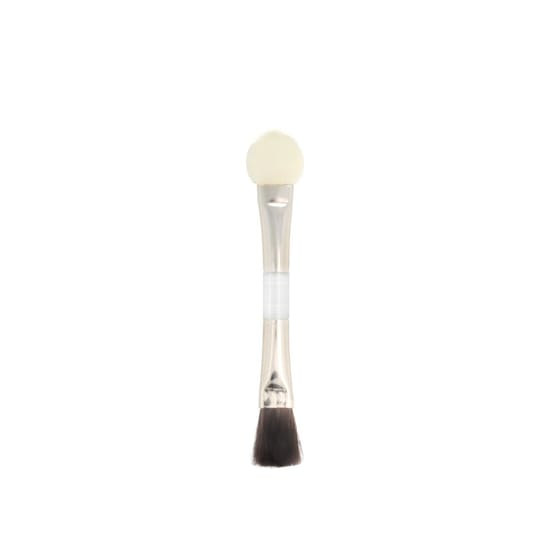 Artdeco eyeshadow double applicator & brush close-up view