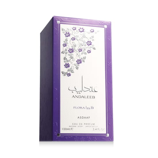 Elegant bottle of Asdaaf Andaleeb Flora EDP