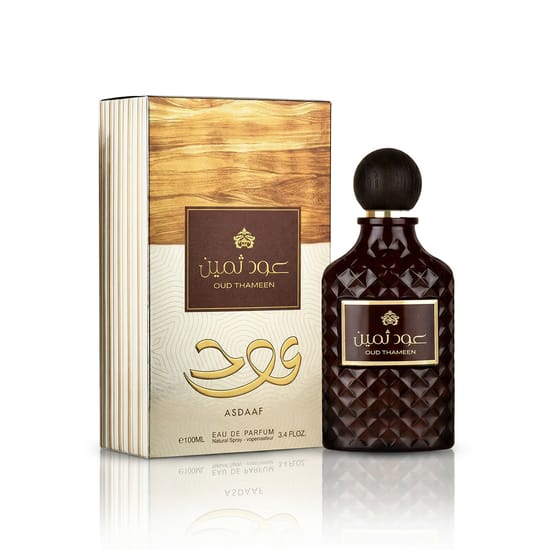 Оригинальная упаковка asdaaf oud thameen edp Бутылка asdaaf oud thameen edp вблизи