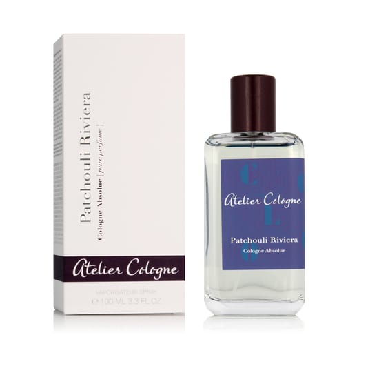 Elegant bottle of Atelier Cologne Patchouli Riviera EDT
