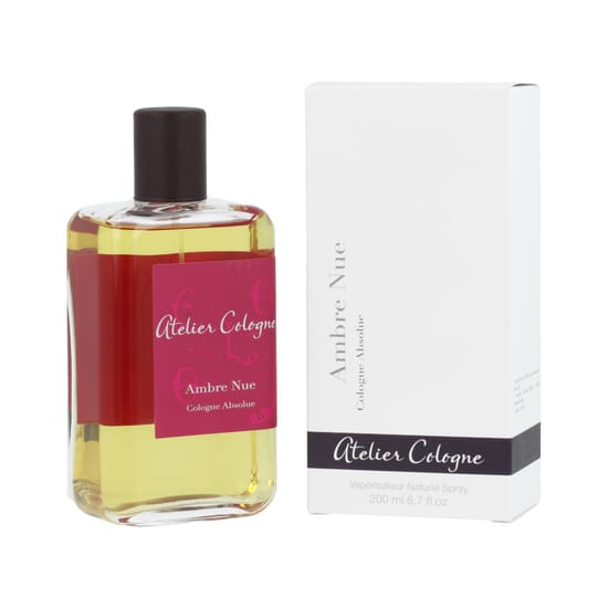 Close-up of Atelier Cologne Ambre Nue EDT bottle