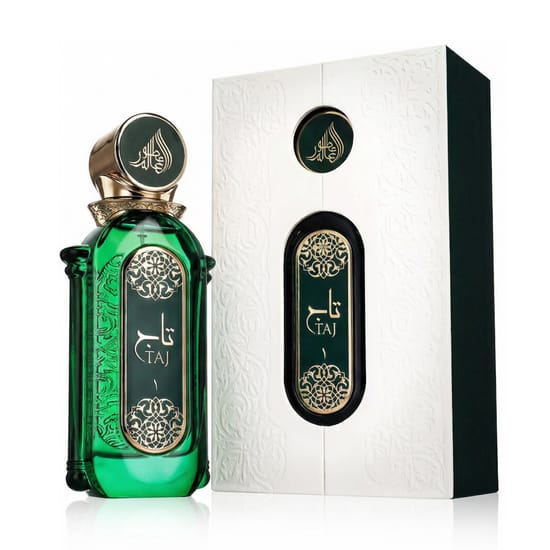 Бутылка Athoor Al Alam Taj 1 EDP крупным планом