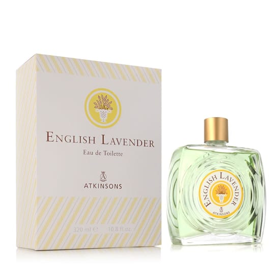 Atkinsons English Lavender EDT pudeli väljapanek