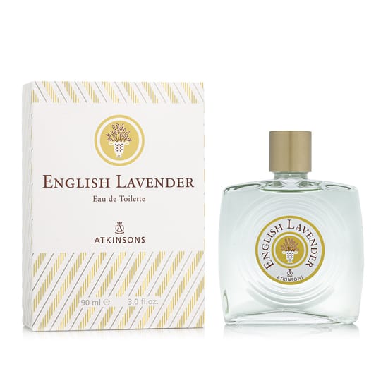 Atkinsons English Lavender EDT pudeli väljapanek