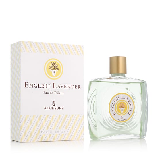 Atkinsons English Lavender EDT pudeli väljapanek